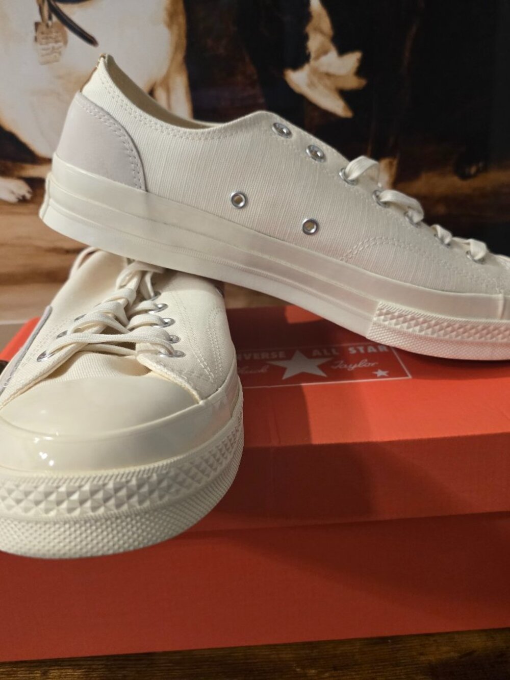 CONVERSE Chuck Taylor 70s Low Top Suede Leather Egret / Hay A15993C Mens 11 NEW